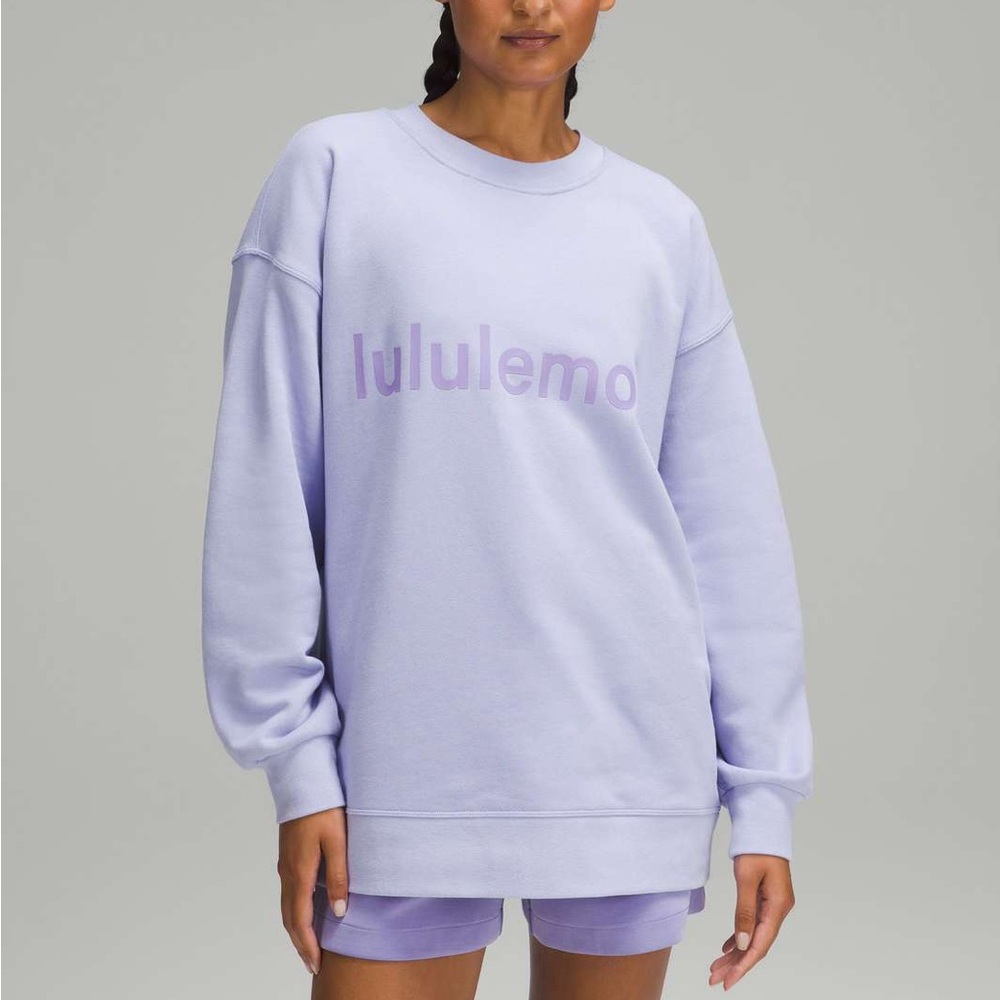 LULULEMON LILAC CREWNECK